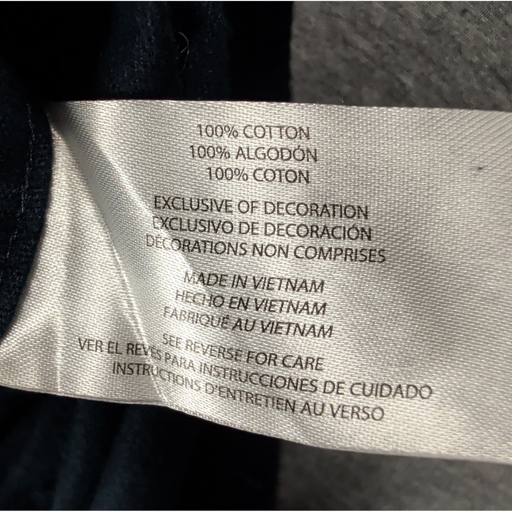 WOOLRICH Green Label Mens LS Shirt Chamois Cloth Flannel‎ Forest Navy L #5578 - Picture 8 of 9